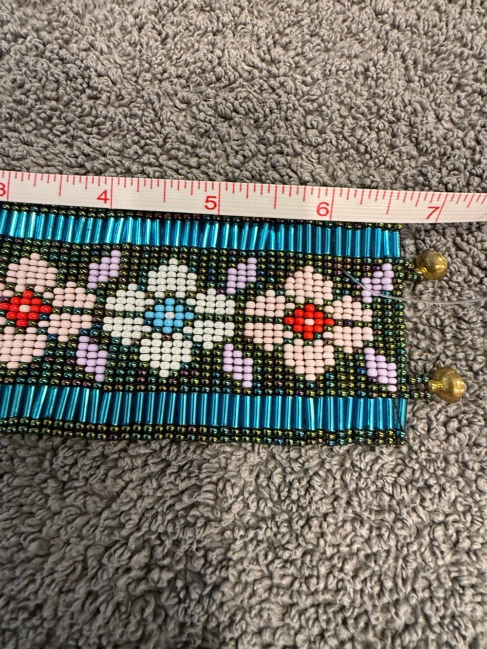 Southwestern bracelet sit of 3 multicolored beaded NWOT - Picture 6 of 9